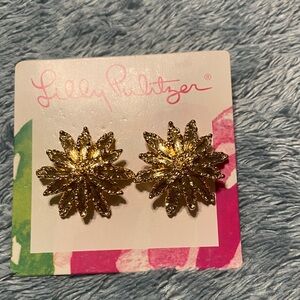 Lilly Pulitzer Sea Flower Earrings NWT